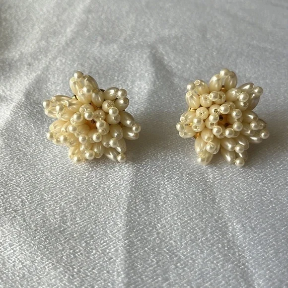 Vintage Costume Freshwater Pearl Jewelry Set - Picture 4 of 4